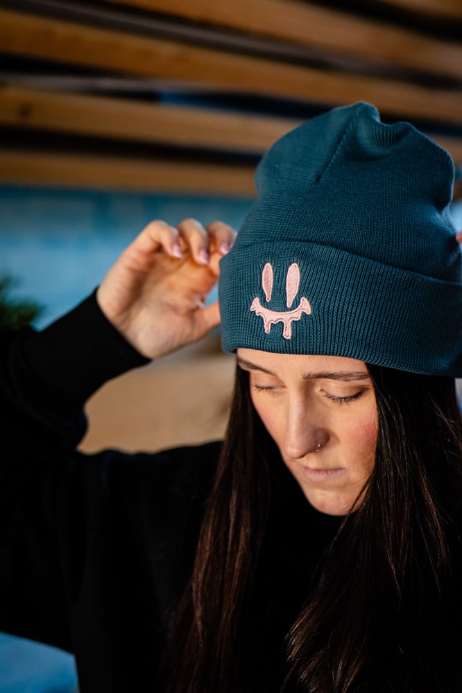 Image of ASAC ACID SMILEY BEANIES