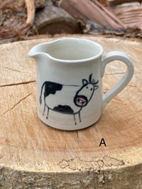 Image 2 of Cow decorated Mini Jugs