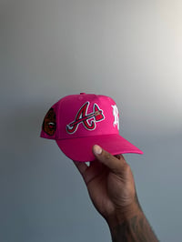 Image 3 of Pink ATL Dirty South Snapback