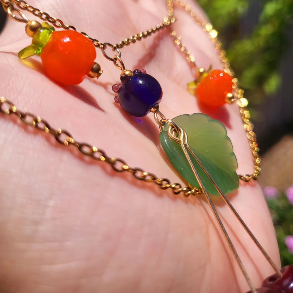 Image of Fruit salad necklace (gold)