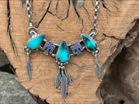 Image 2 of Smokey Siearra Bella Thunderbird Necklace