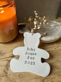 Image 3 of Baby announcement Teddy Bear