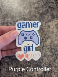 Image 3 of Gamer Girl Die Cut Stickers 