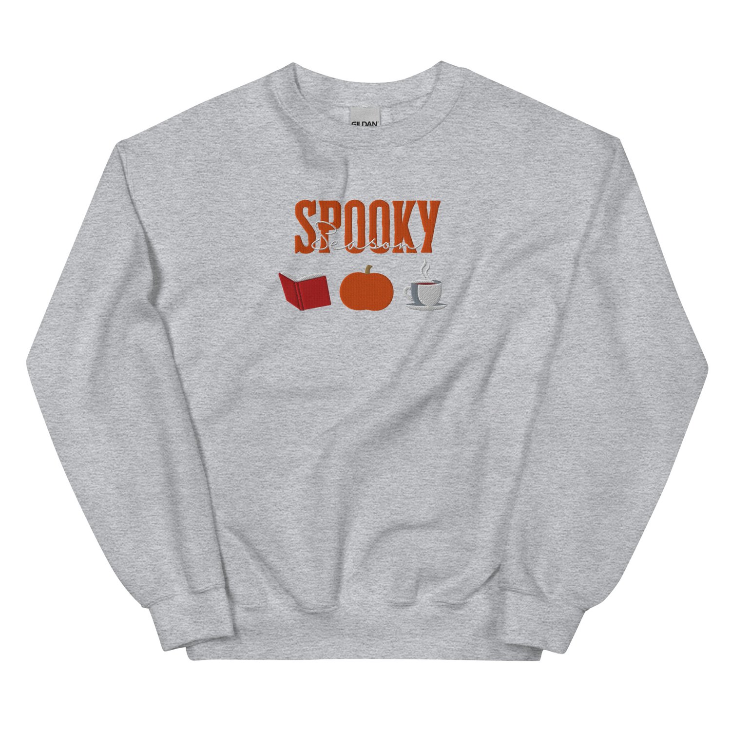 Image of Spooky season autumn colours Unisex Sweatshirt