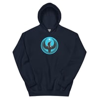 Image 2 of Unisex Gildan Hoodie - Rebel Loon Blue