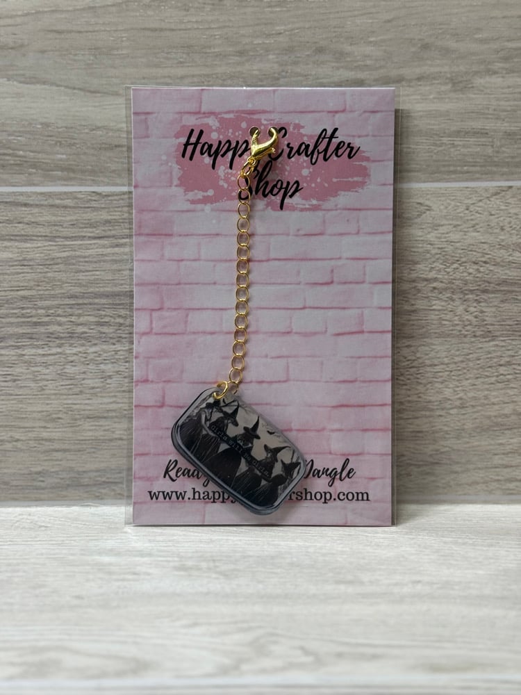 Image of Ready-To-Bead Dangle - Witches (GOLD)