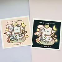 Image 3 of BMO "Life is Better With You" Art Print