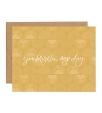 Image 1 of You Brighten My Day Card