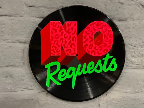 Image of NO Requests 12 Inch Vinyl