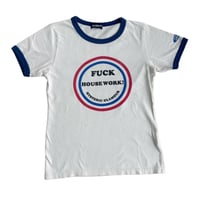 Image 1 of Hysteric Glamour Fxxk Housework ringer tee