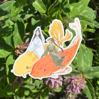 Image 1 of WX Koi Sticker