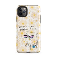 Image 7 of allergy pills Tough Case for iPhone® 