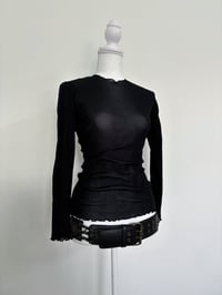 Image 1 of Vintage sheer shirt // S