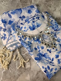 Image 2 of Georgette chikankari