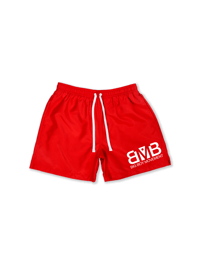 Red BBM Shorts