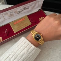 Image 3 of Vintage Dufonte Lucien Piccard Watch 🖤✨- With Original Box