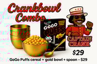 Image 1 of Crankin  Combo 16oz | Cereal + Bowl & Spoon✨