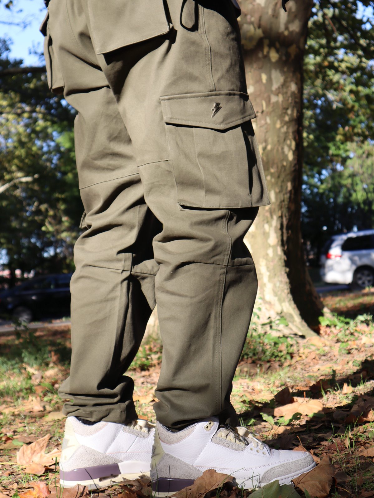 Image of Green Cargo pants 