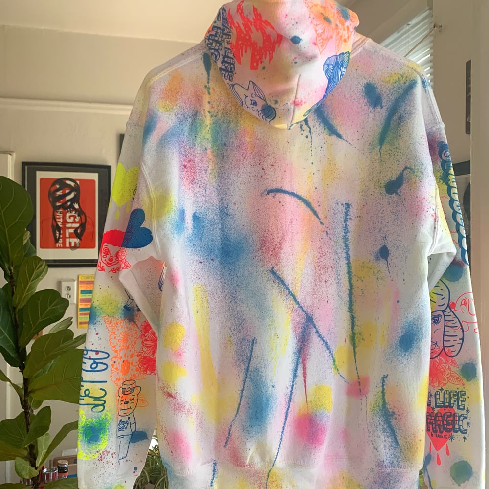 Image of "Cotton Candy" hoodie (M)