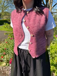 Image 3 of Peony Cardigan Knitting Pattern