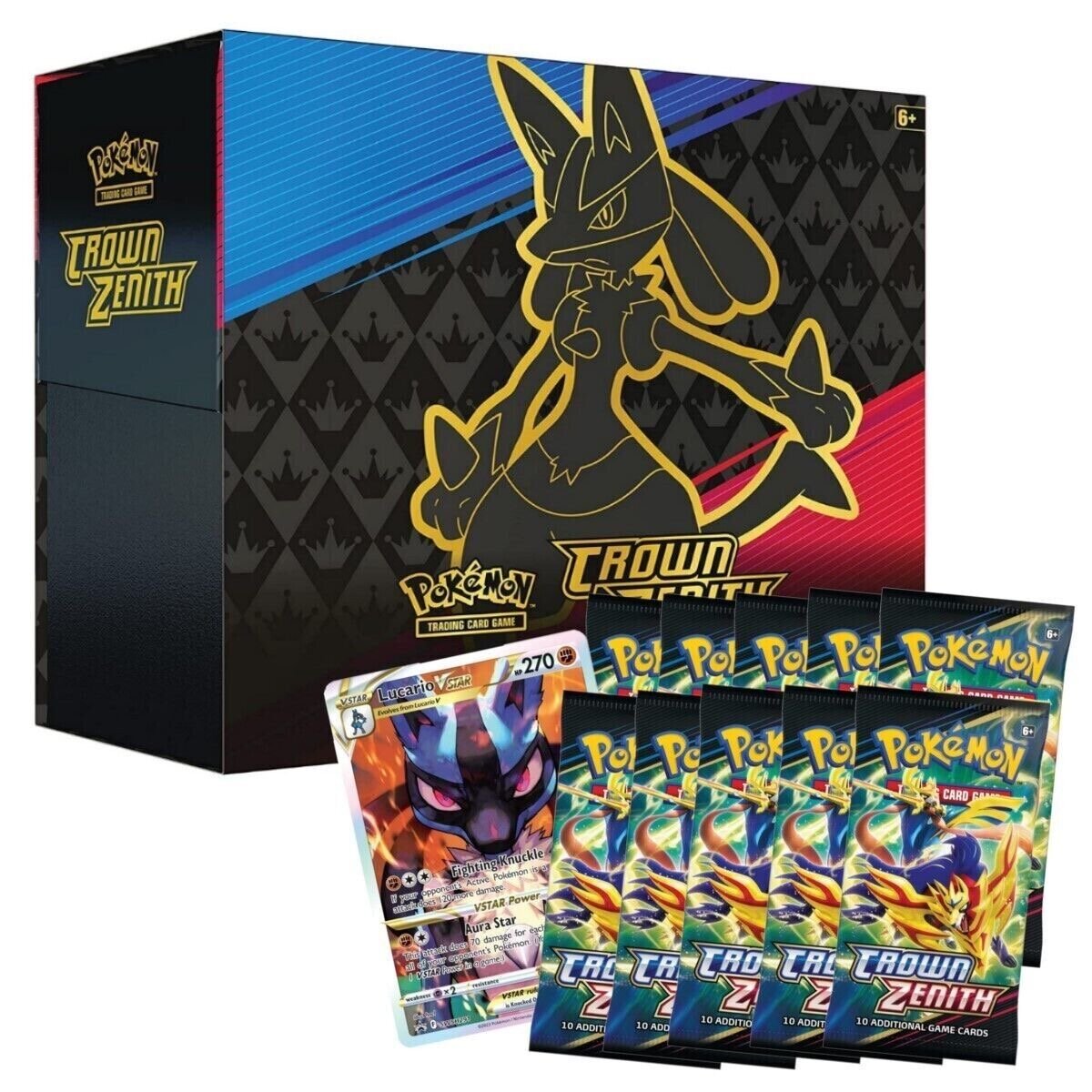 Pokemon TCG Crown Zenith Elite Trainer Box | More Collectibles Shop Pokemon TCG Crown Zenith Elite Trainer Box | More Collectibles Shop