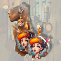 Steampunk Chic Earrings D