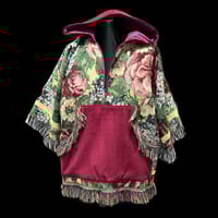 Image 1 of Rose Floral Throw Hoodie