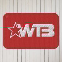 Red WTB Embroidered patch 3.5"