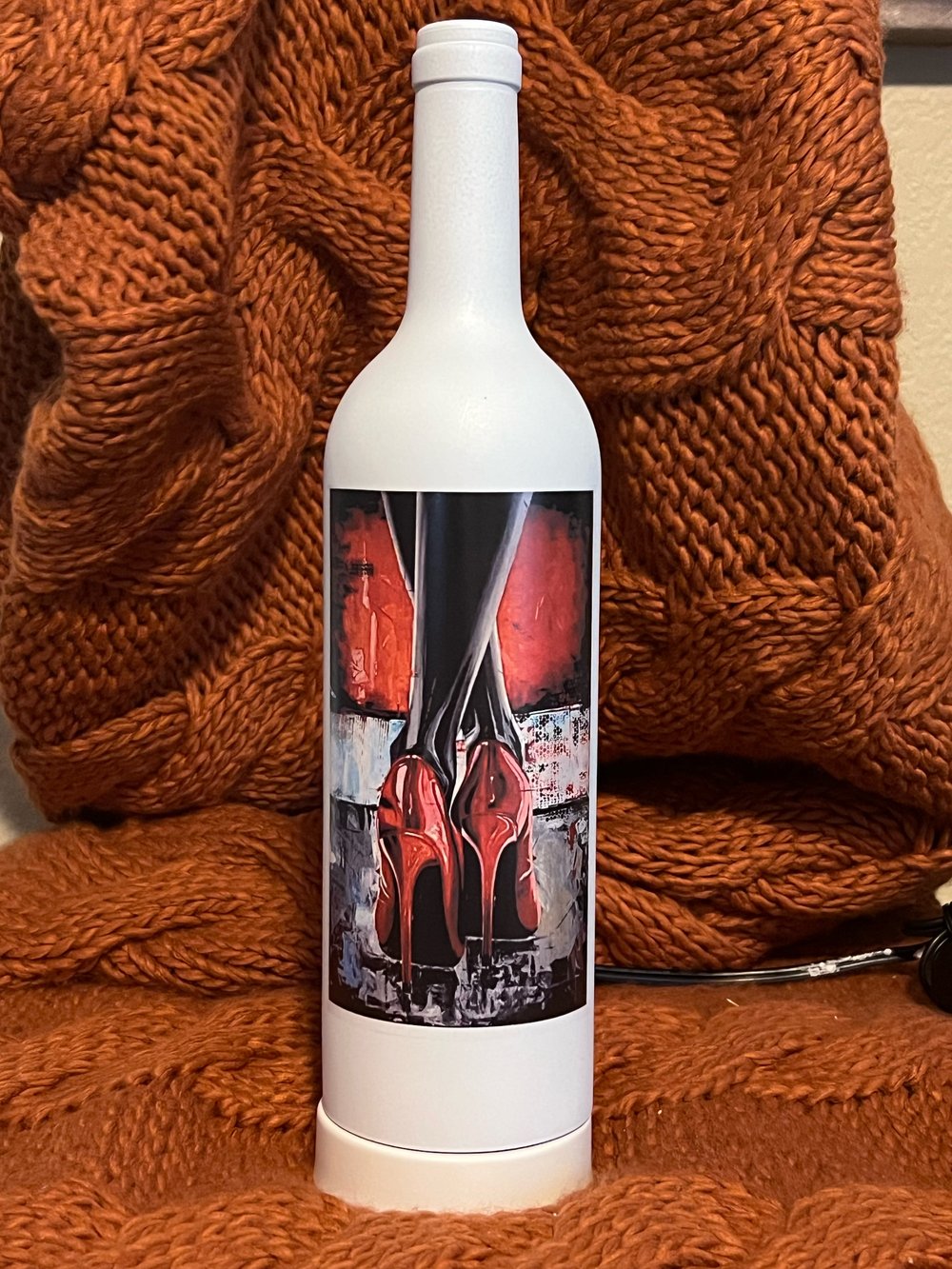 Image of Stilettos Wine Bottle Wax Burner 