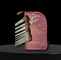 Image 1 of Travel Size Makeup Bag Including Brush sets 