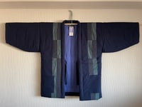 Image 1 of Hanten Jacket - Patchwork/Indigo/Green/Grey