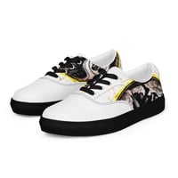 Image 1 of Men’s spiritual warrior lace-up canvas shoes