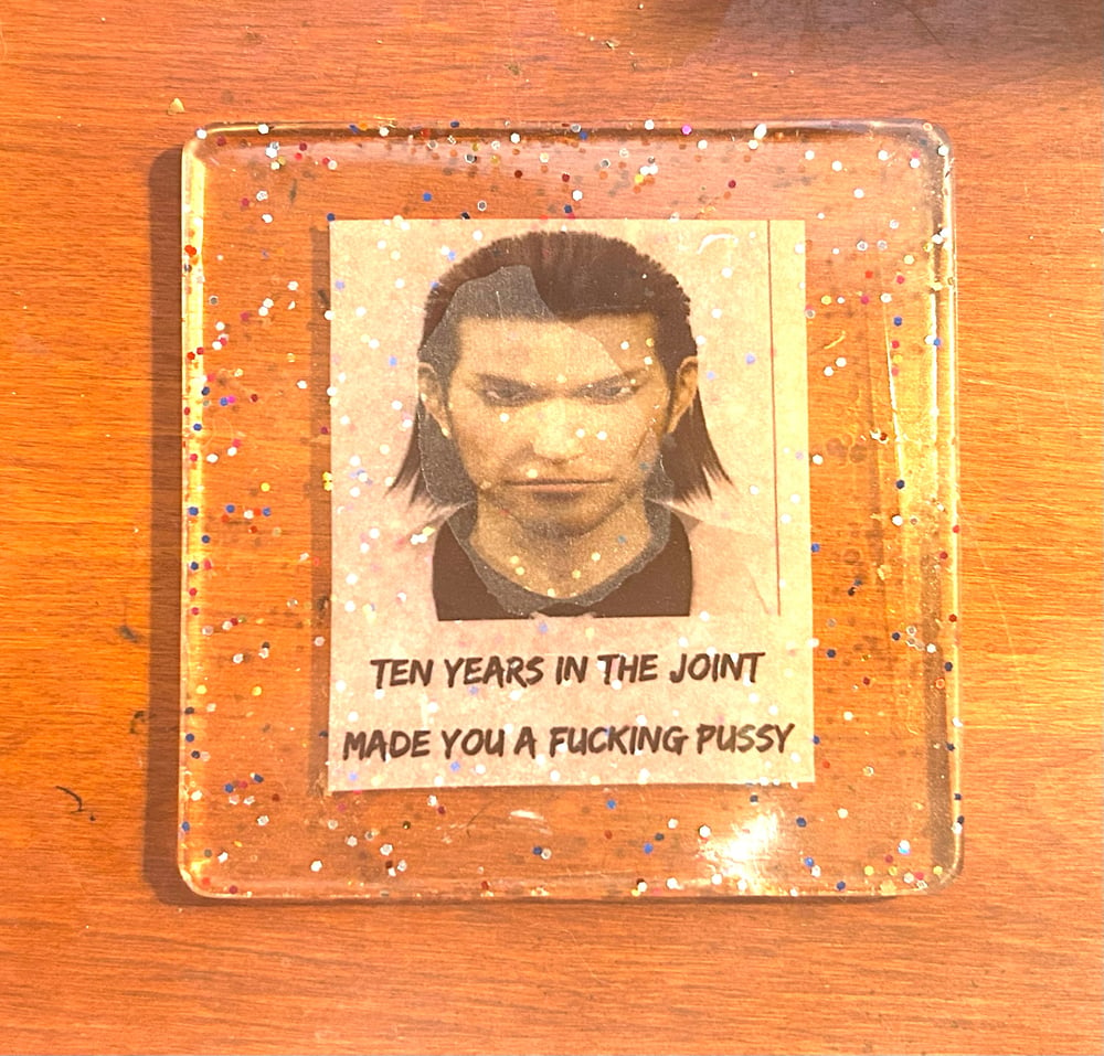 Image of Large Yakuza Resin Coasters