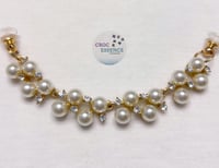 Gold Pearl Diamond Chain