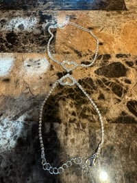 Image 2 of Silver Heart Anklet