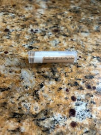 Vanilla scented lip balm