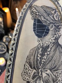 Image 2 of Repurposed Vanity series Victorian faceless with preserved web A