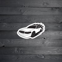 Image 3 of Crown Victoria Sticker - Performance White