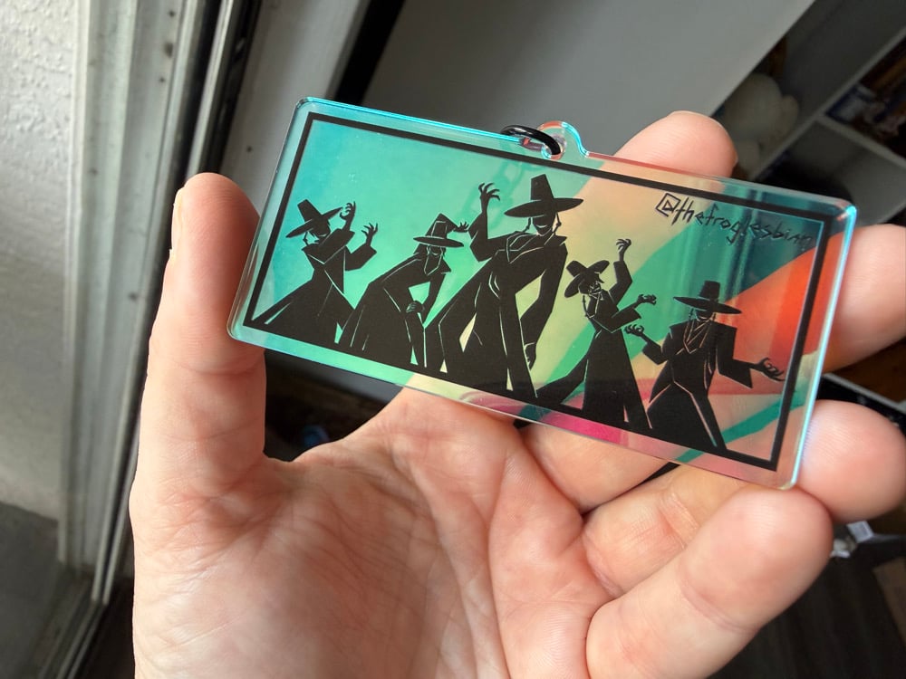 Image of Saja Boys Holo Acrylic Charm