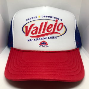 Image of Vallejo Mac Stacking Cheese Trucker Hat