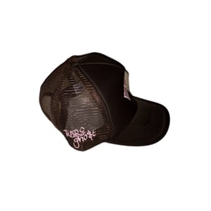 Image of Ghost Trucker Hat in Brown/Pink