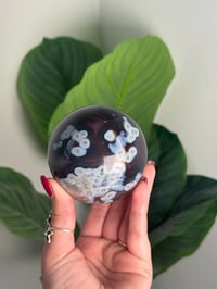 Image 1 of MOZAMBIQUE SWAZI AGATE SPHERE C