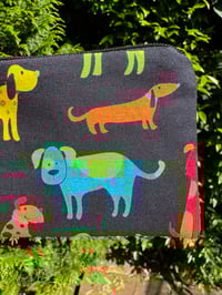 Image 4 of Dog Mini Pouch // Dog Treat Pouch // Soap Bar Pouch // Coin Purse