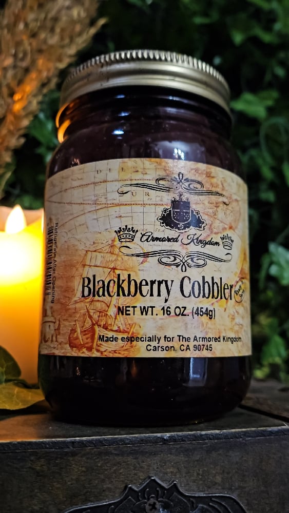 👑The Armored Kingdom Blackberry Cobbler (16 OZ)🫐🥧