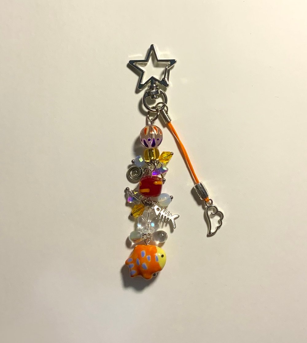Image of Under the sea clutter keychains .ೃ࿔*:・