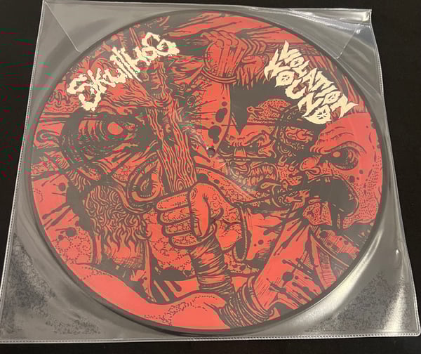 Image of SkullHog / Violation Wound Split Lp