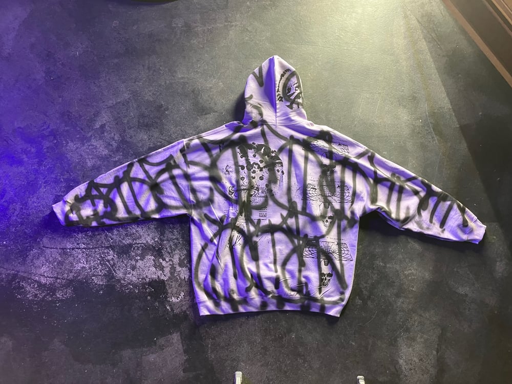 Lavender Peyote Cactus Hoodie 