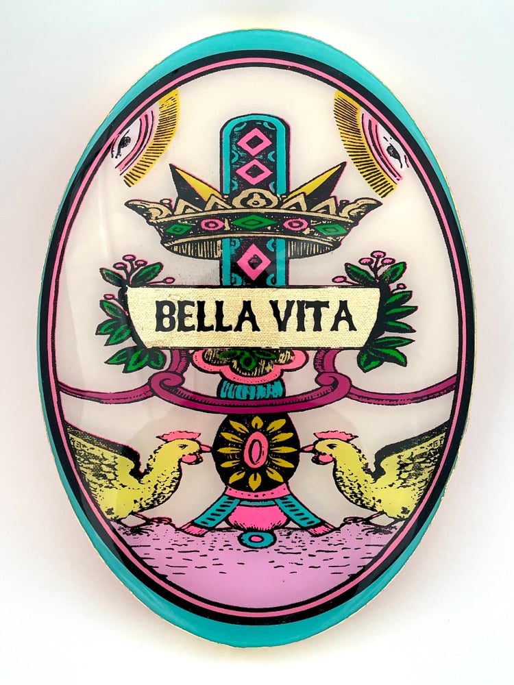 Image of Bella Vita Oval Large Cream 