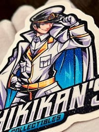 Image 3 of Shikikan's Collectibles Logo Sticker 3" Stardust Vinyl