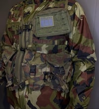 Image 7 of MIL-TEC Lazer Cut Small MOLLE Pouch OLIVE